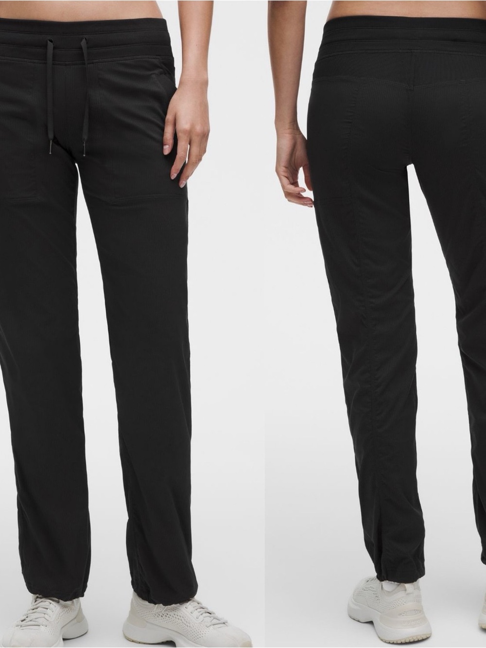 lululemon athletic black dance studio pants